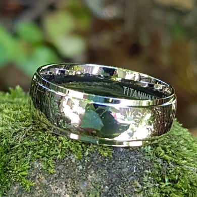 Inspirit titanium ring - Callibeau Jewellery