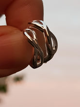 Load image into Gallery viewer, Silver infinity earrings - Callibeau Jewellery

