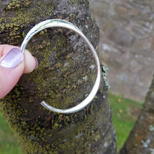 Load image into Gallery viewer, Silver torque bangle 10g - Callibeau Jewellery
