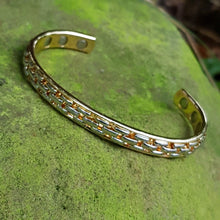 Load image into Gallery viewer, Beautiful 2 tone magnetic bracelet - Callibeau Jewellery
