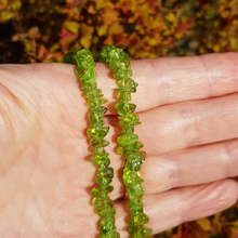Load image into Gallery viewer, LIMITED EDITION: Peridot Chip Necklace - 18&quot;/45cm - Callibeau Jewellery
