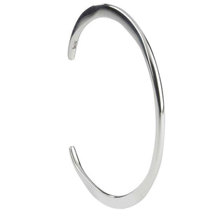 Silver torque bangle 10g - Callibeau Jewellery