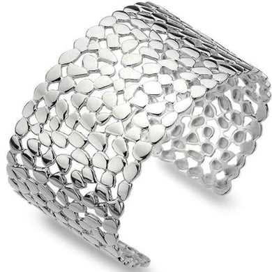 Silver designer bangle - Callibeau Jewellery