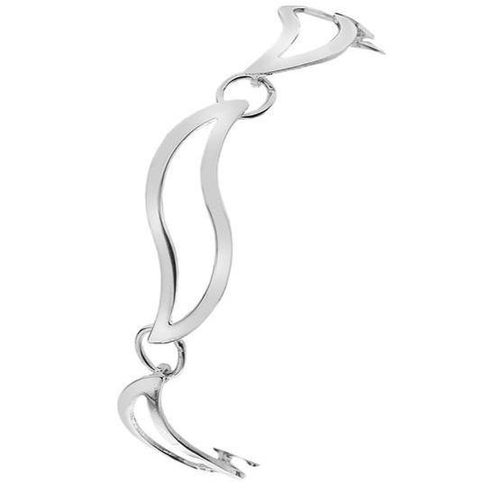 Silver, Roma Collection bracelet - Callibeau Jewellery