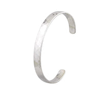 Load image into Gallery viewer, Silver torque bangle - Callibeau Jewellery
