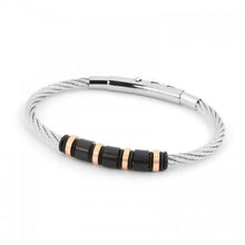 Load image into Gallery viewer, Inspirit adjustable stainless steel bracelet - Callibeau Jewellery
