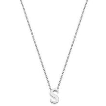 Load image into Gallery viewer, Silver chain with initial - Callibeau Jewellery
