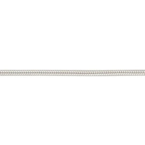Silver, snake chain, 18"/45cm, gauge 1.62mm, 4.8g - Callibeau Jewellery