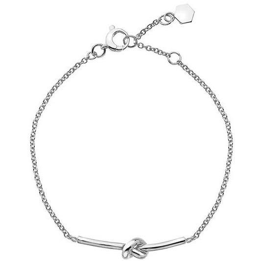 Silver knot bracelet - Callibeau Jewellery