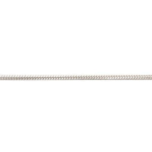 Silver, snake chain, 18"/45cm, gauge 1.35mm, 6.69g - Callibeau Jewellery